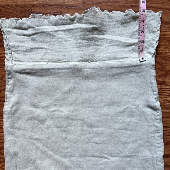 Free People Soleil Set Mineral Sea Two-Piece Long Sleeve & Mini Skirt Size L - Picture 16 of 16